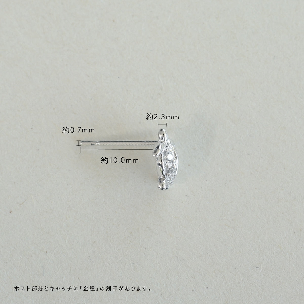天然ダイヤモンドピアス | cp2868