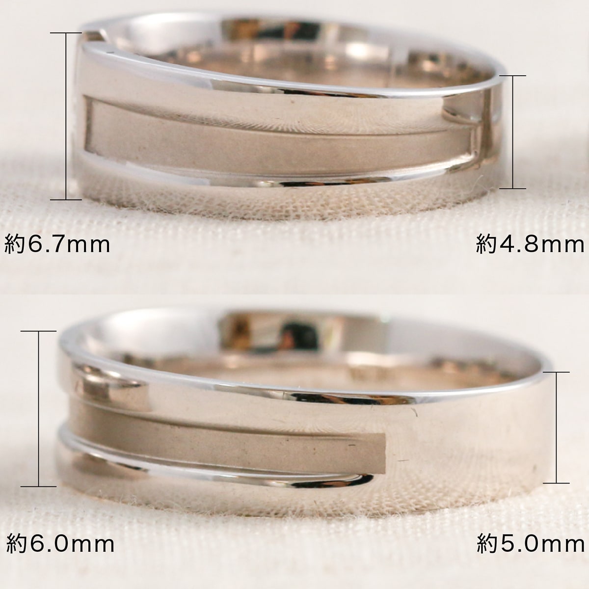 ペアリング 結婚指輪 ダイヤモンド 2本セット | dr3766dr3754