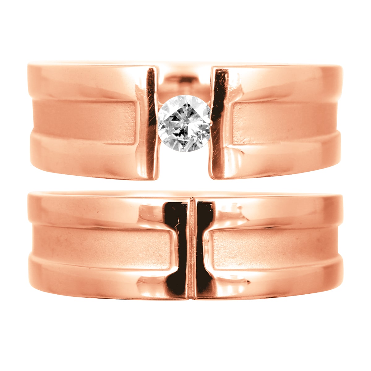 ペアリング 結婚指輪 ダイヤモンド 2本セット | dr3766dr3765