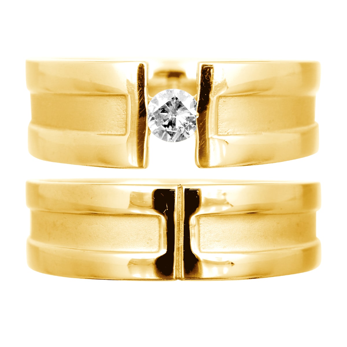 ペアリング 結婚指輪 ダイヤモンド 2本セット | dr3766dr3765