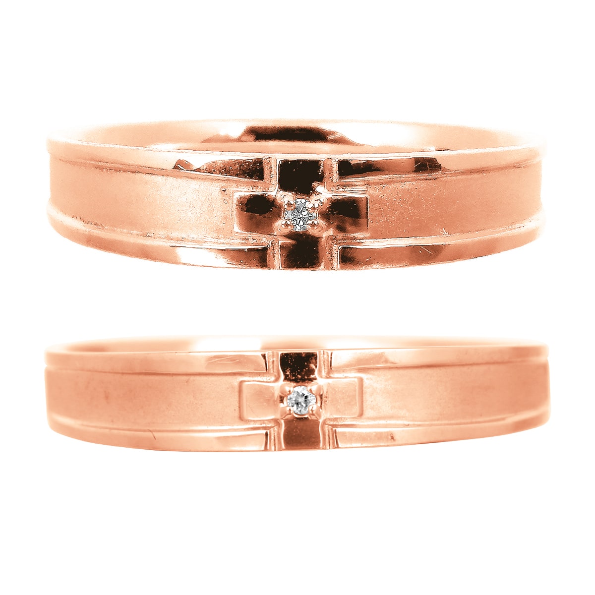 ペアリング 結婚指輪 ダイヤモンド 2本セット | dr4734dr4734