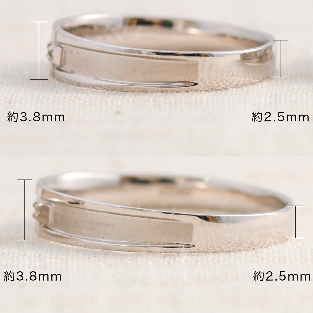 ペアリング 結婚指輪 ダイヤモンド 2本セット | dr4734dr4734