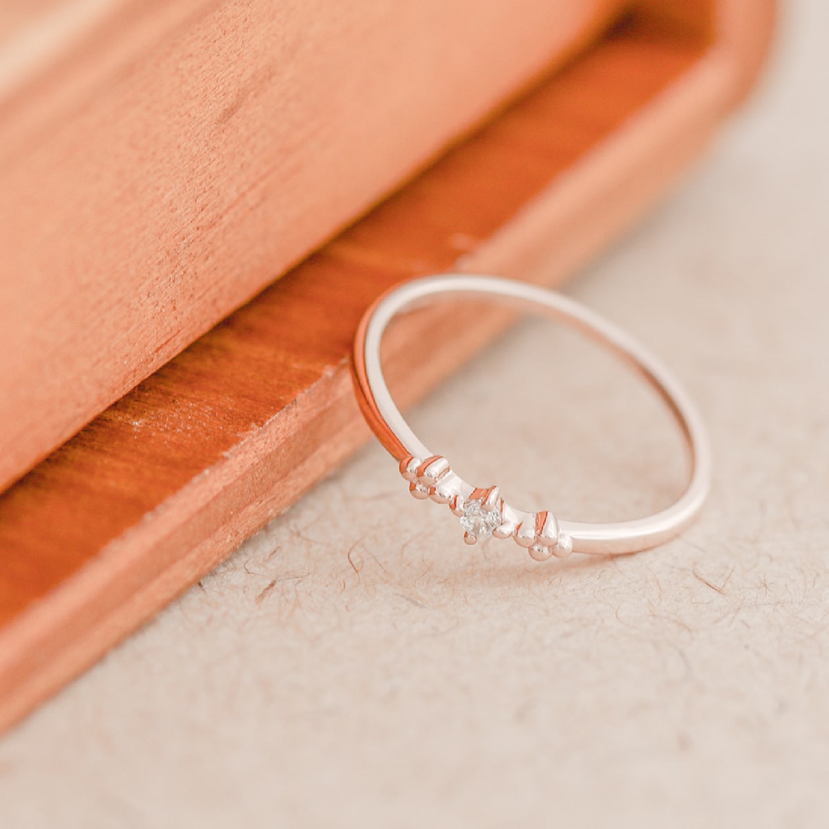 ダイヤモンドリング 極細リング | dr6521