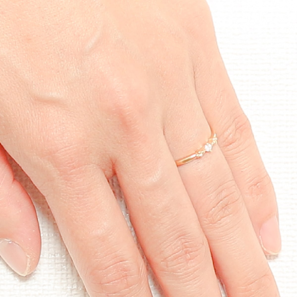 ダイヤモンドリング 極細リング | dr6521