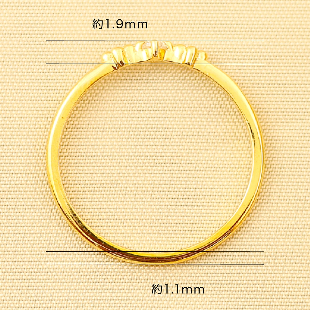 ダイヤモンドリング 極細リング | dr6521