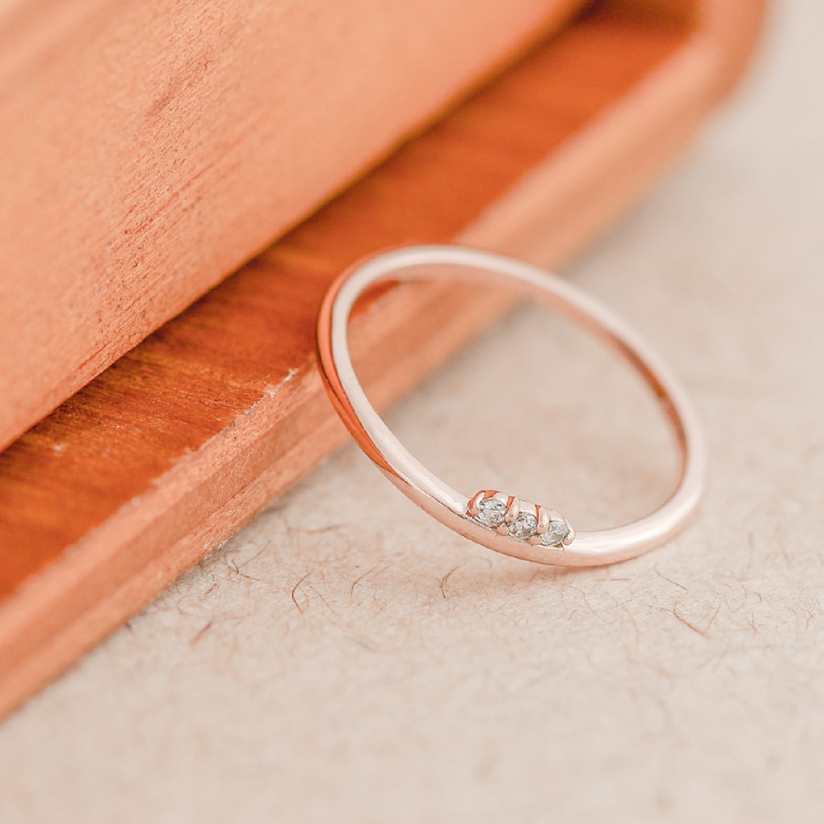 ダイヤモンドリング 極細リング | dr6526