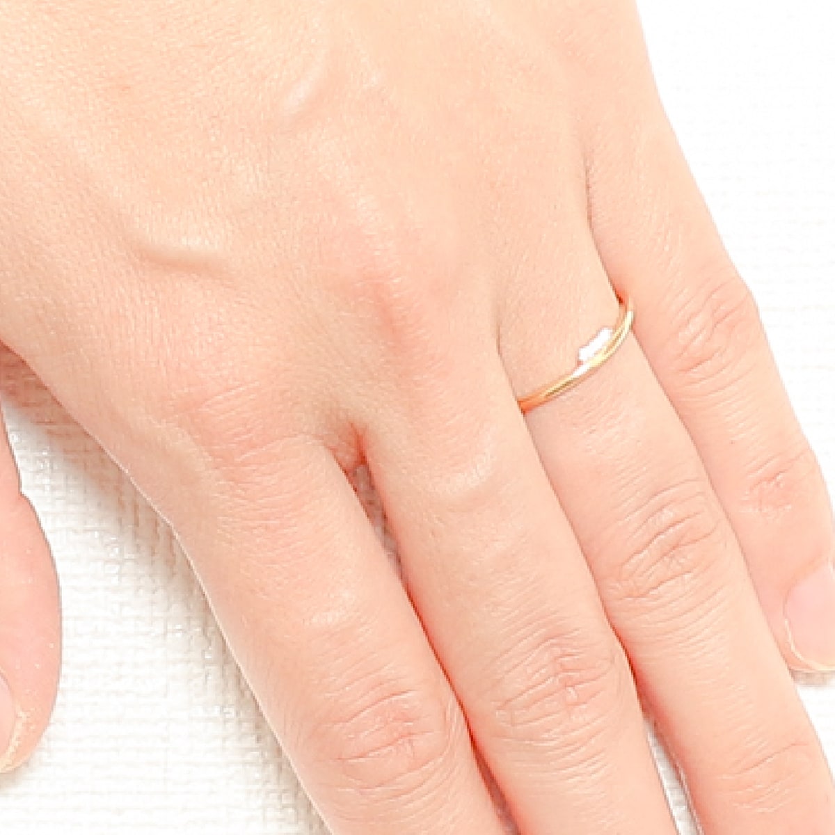 ダイヤモンドリング 極細リング | dr6526