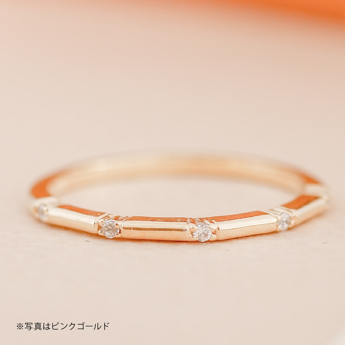 ダイヤモンドリング 極細リング | dr6622