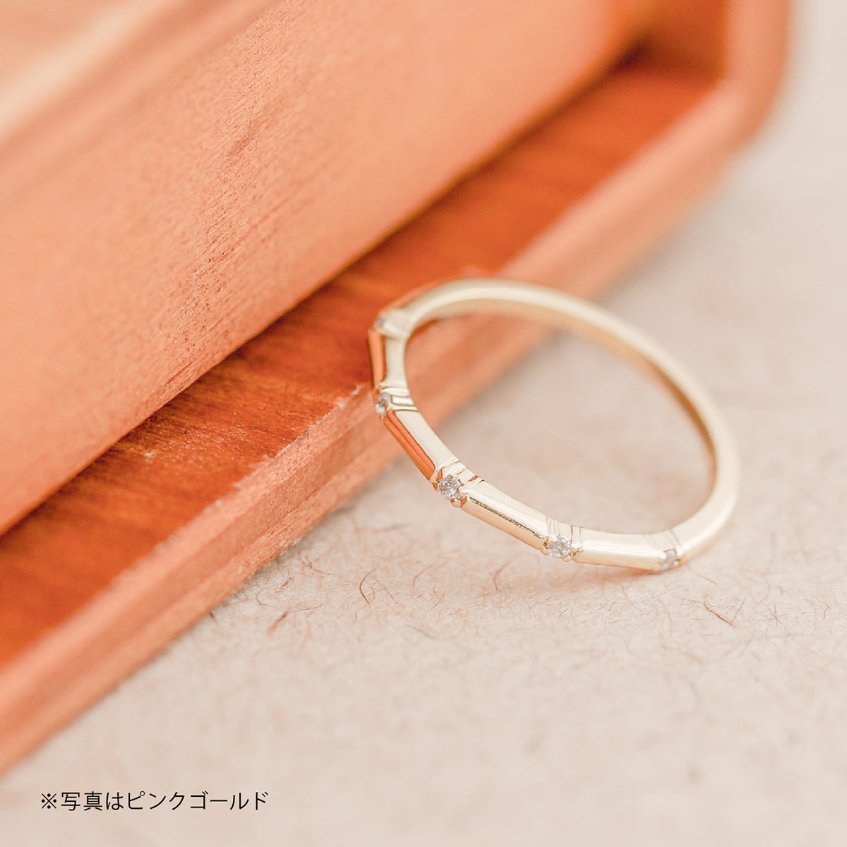 ダイヤモンドリング 極細リング | dr6622