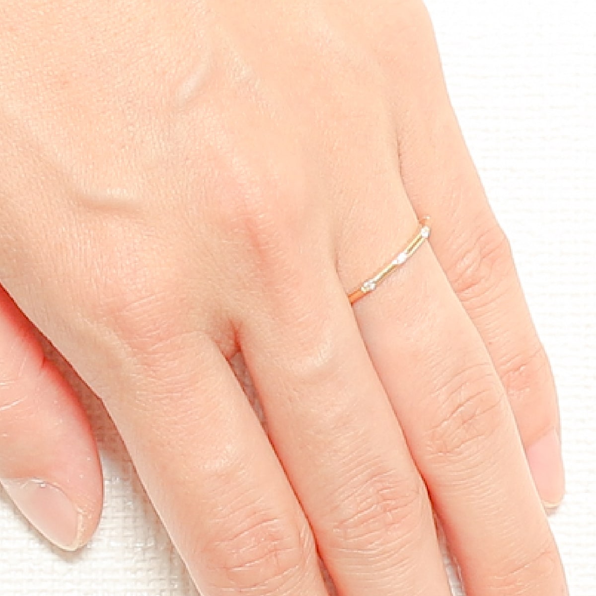 ダイヤモンドリング 極細リング | dr6622