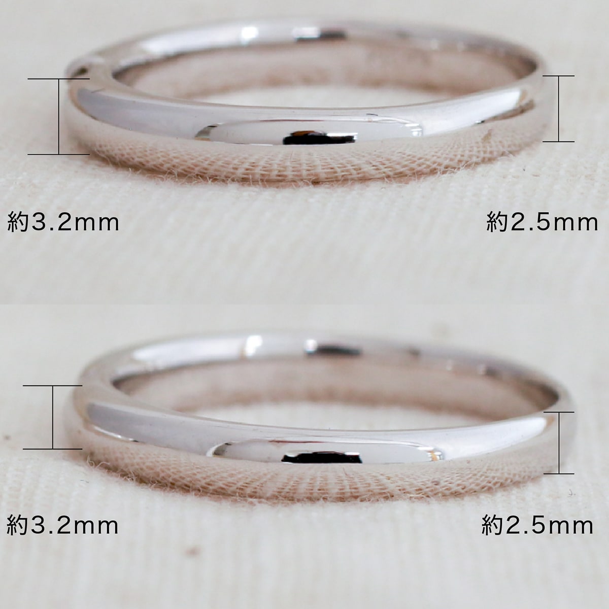 ペアリング 結婚指輪 ダイヤモンド 2本セット | dr791l-mr440m