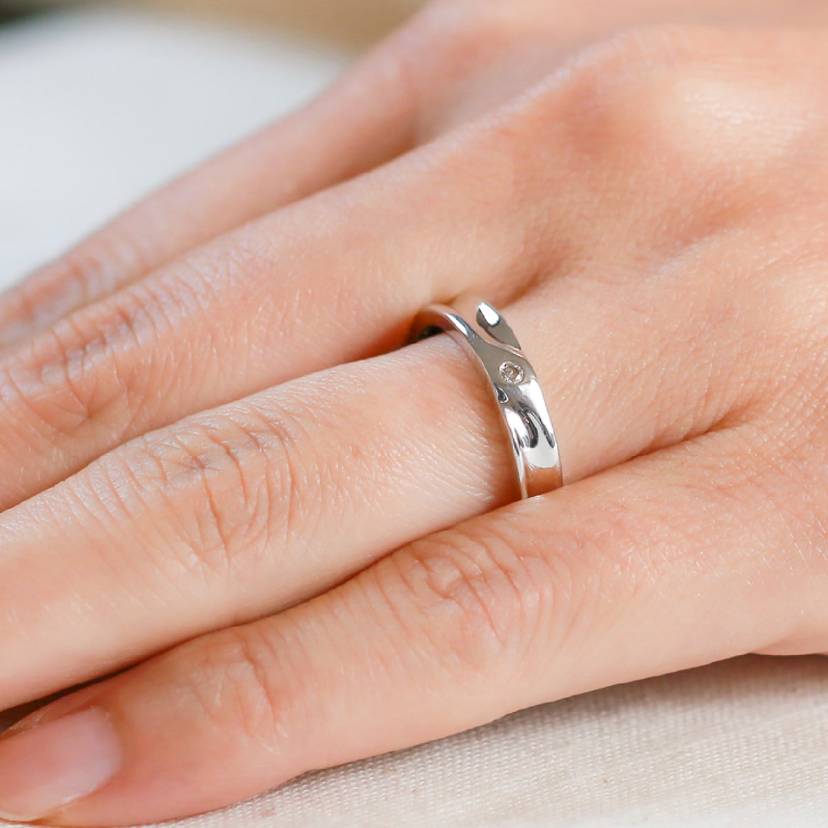 ペアリング 結婚指輪 ダイヤモンド 2本セット | dr792l-mr441m