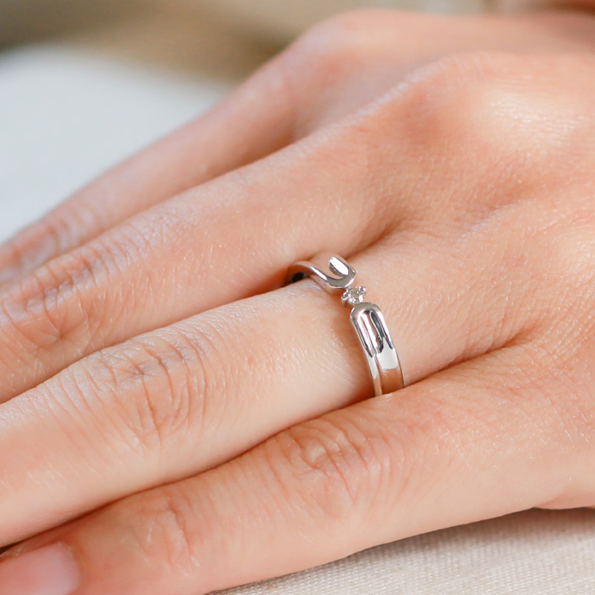ペアリング 結婚指輪 ダイヤモンド 2本セット | dr794l-mr443m