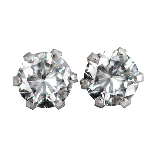 プラチナ900 ダイヤモンドスタッドピアス 0.16ct | gl19023-pt