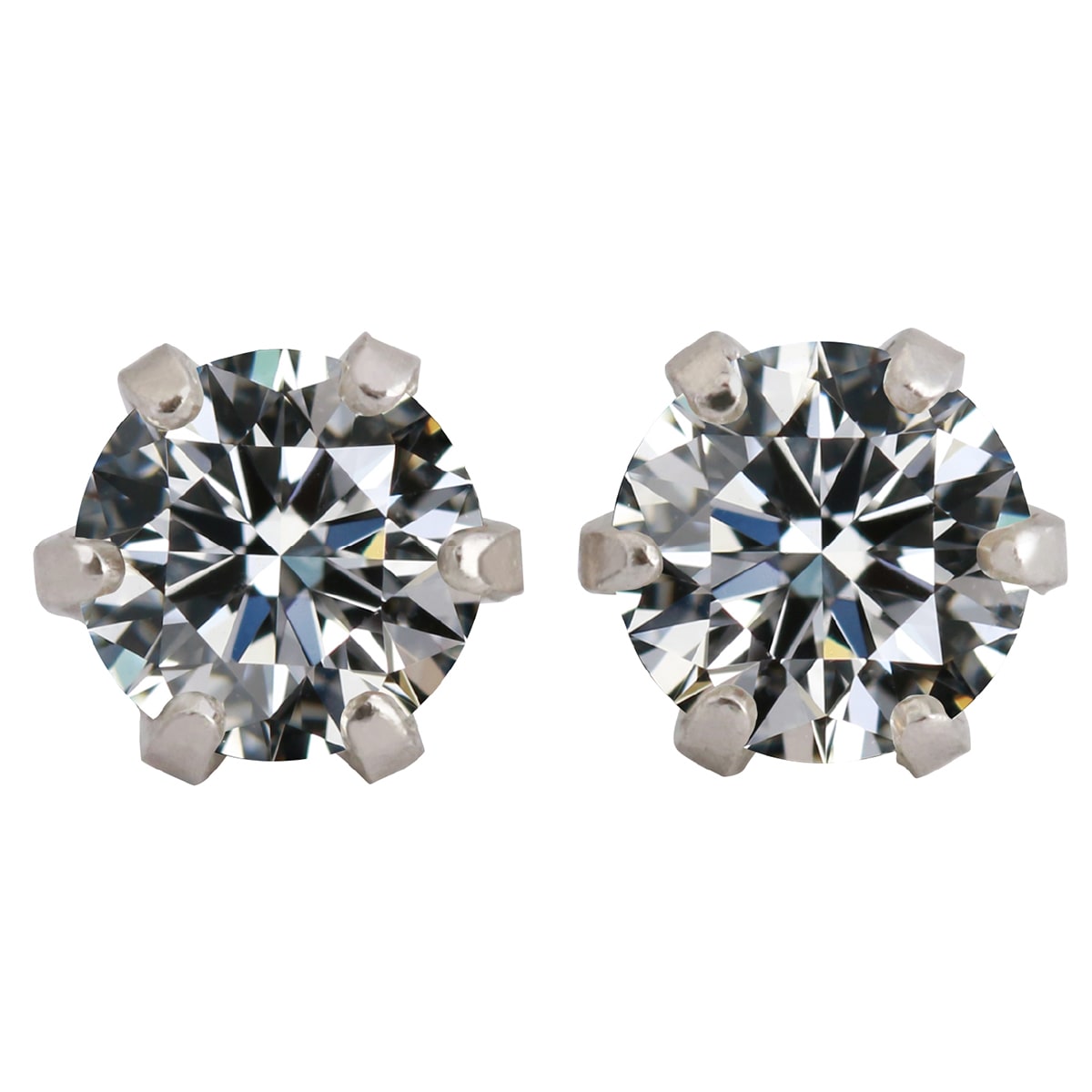 プラチナ900 ダイヤモンドスタッドピアス 0.26ct | gl19025-pt