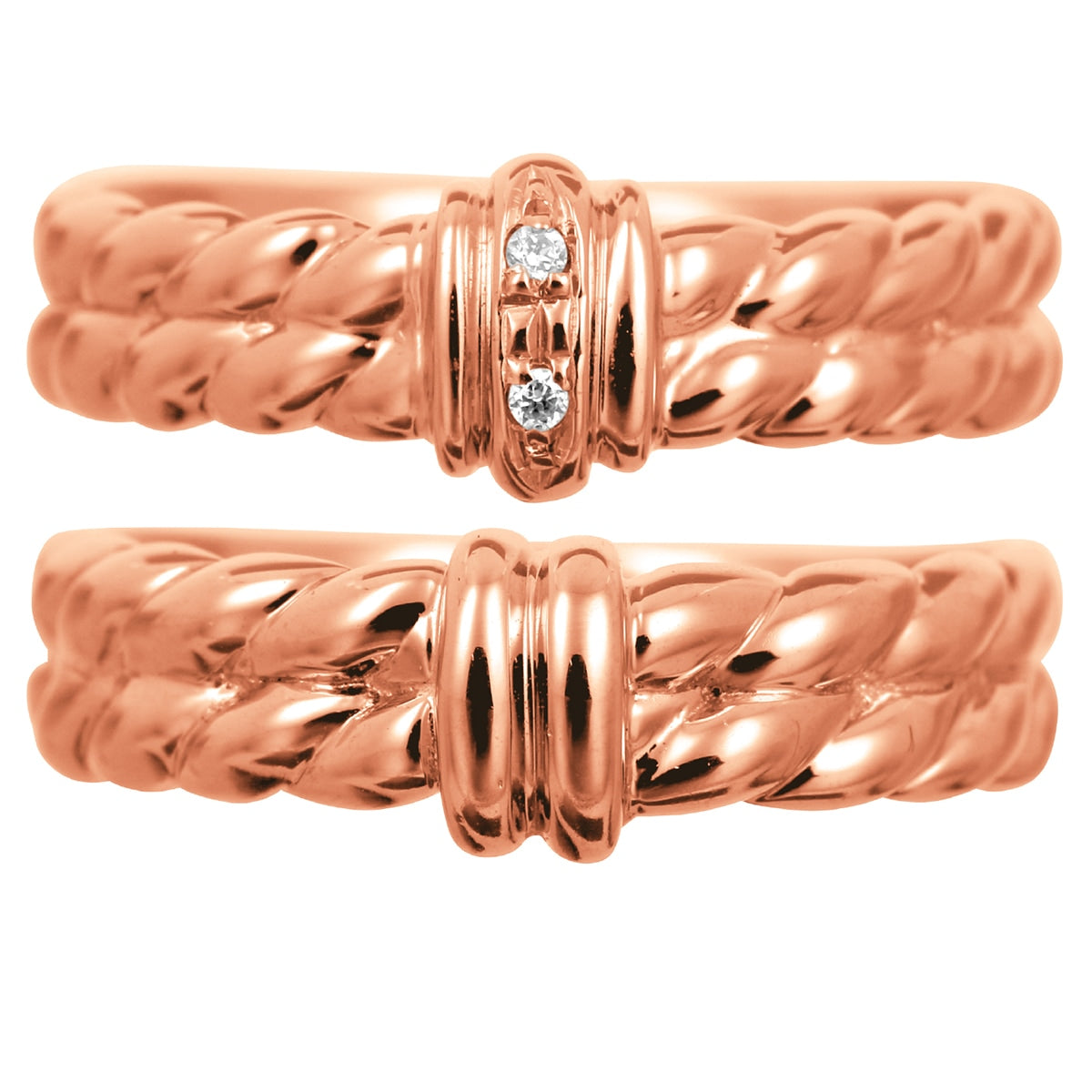 ペアリング 結婚指輪 ダイヤモンド 2本セット | kr4644kr4644