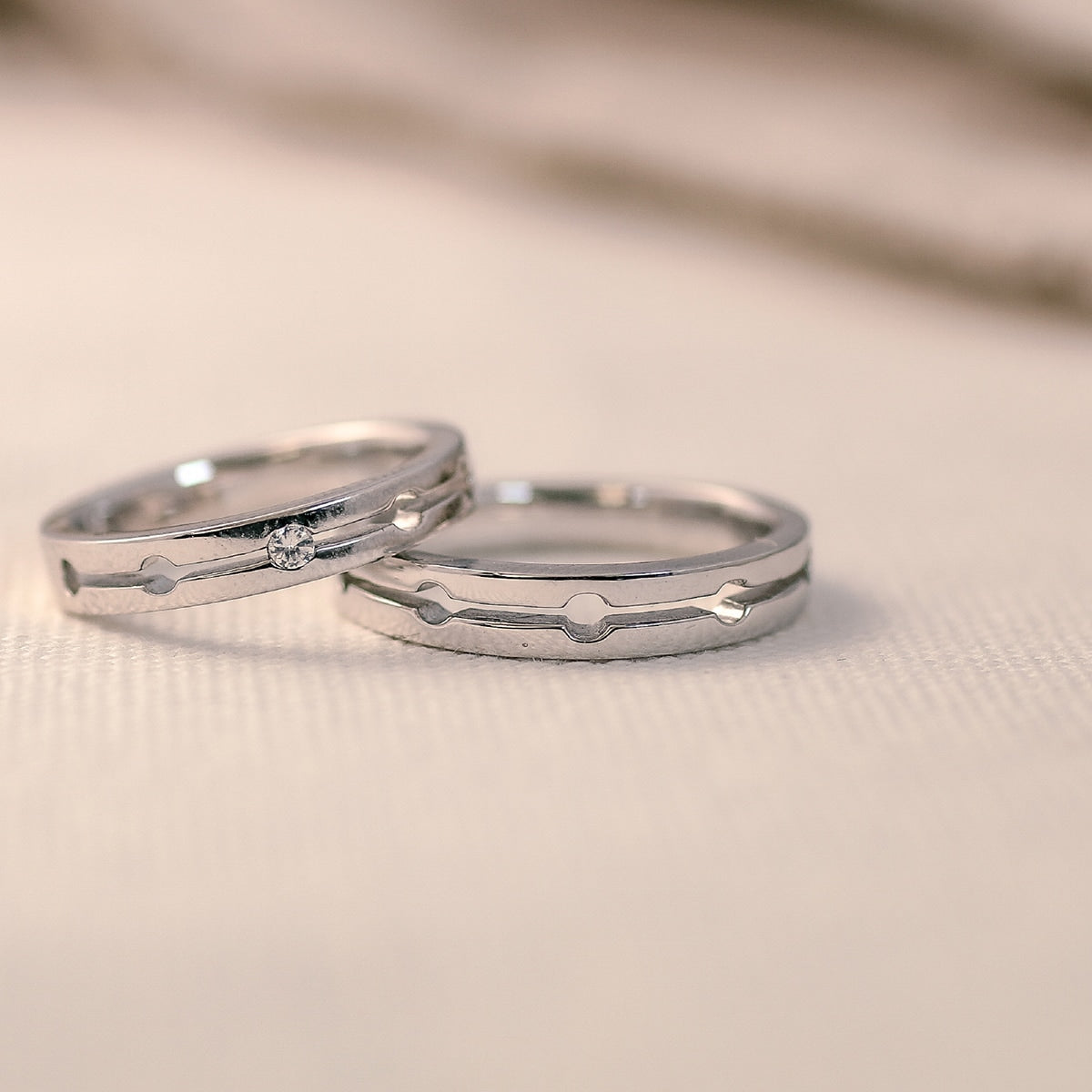 ペアリング 結婚指輪 ダイヤモンド 2本セット | kr5448kr5448