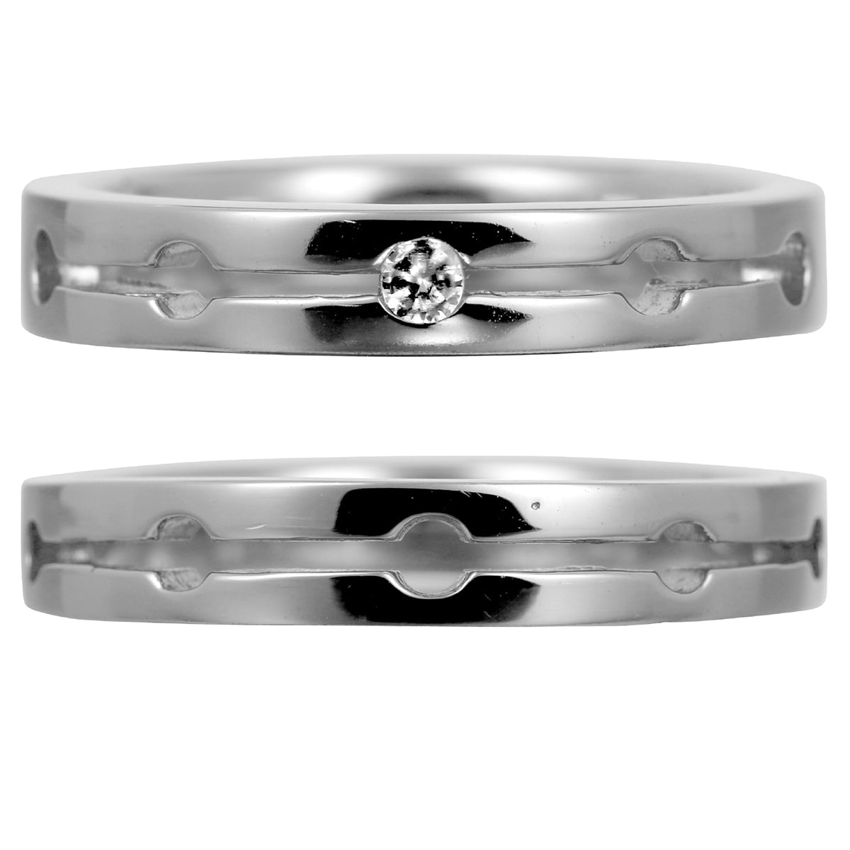ペアリング 結婚指輪 ダイヤモンド 2本セット | kr5448kr5448