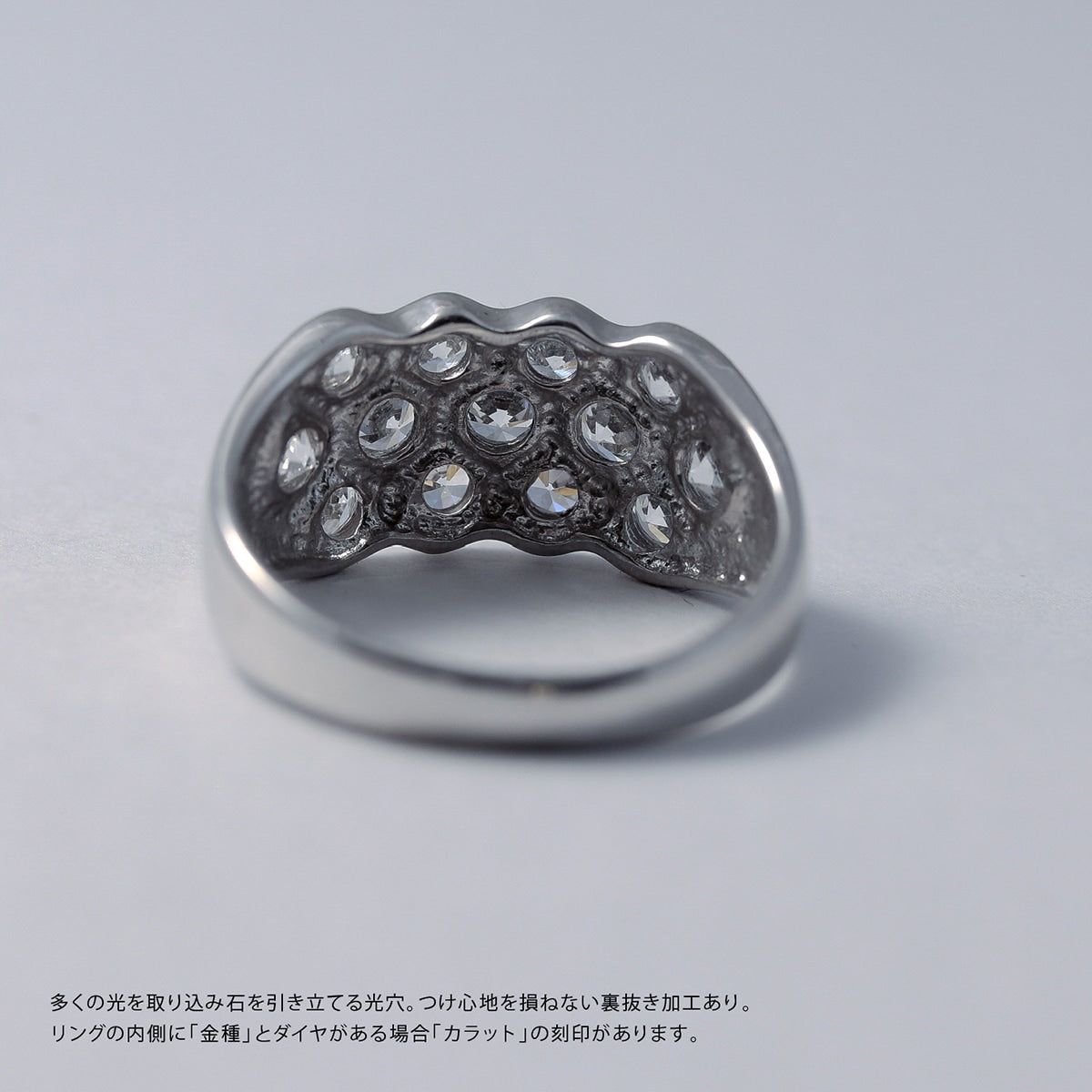 ダイヤモンド リング プラチナ900