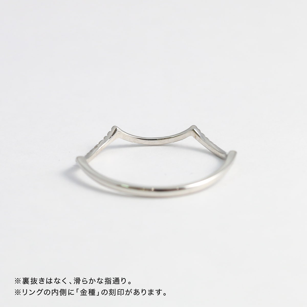 地金 リング 極細リング | mr1124