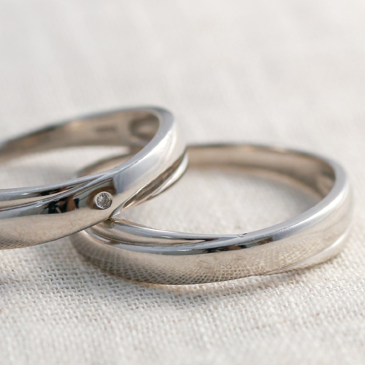 ペアリング 結婚指輪 ダイヤモンド 2本セット | mr634mr634