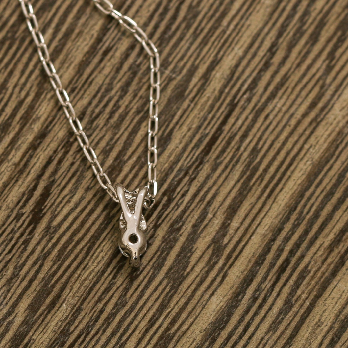 ネックレスダイヤモンド一粒天然ダイヤ | pe958