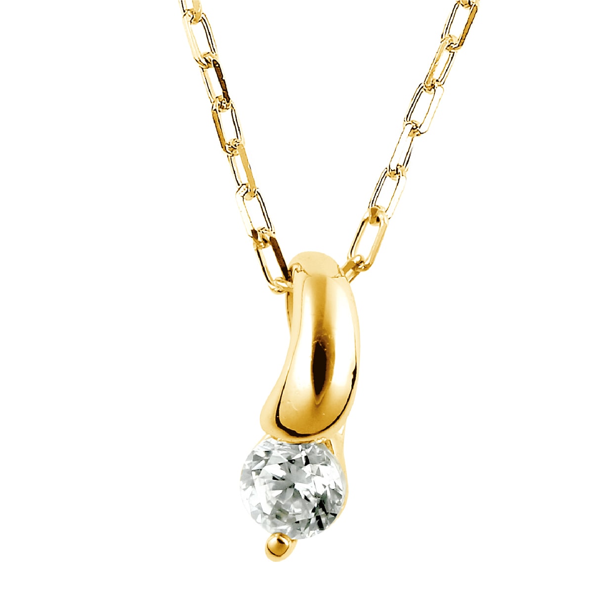 ネックレスダイヤモンド一粒天然ダイヤ | pe970 – cococaru