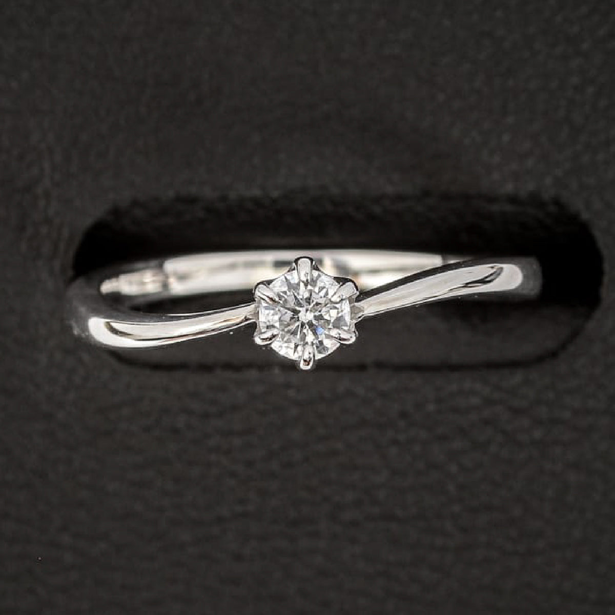 【空枠】3.8mm丸 0.20ct カーブデザイン 結婚指輪 | wkrh8