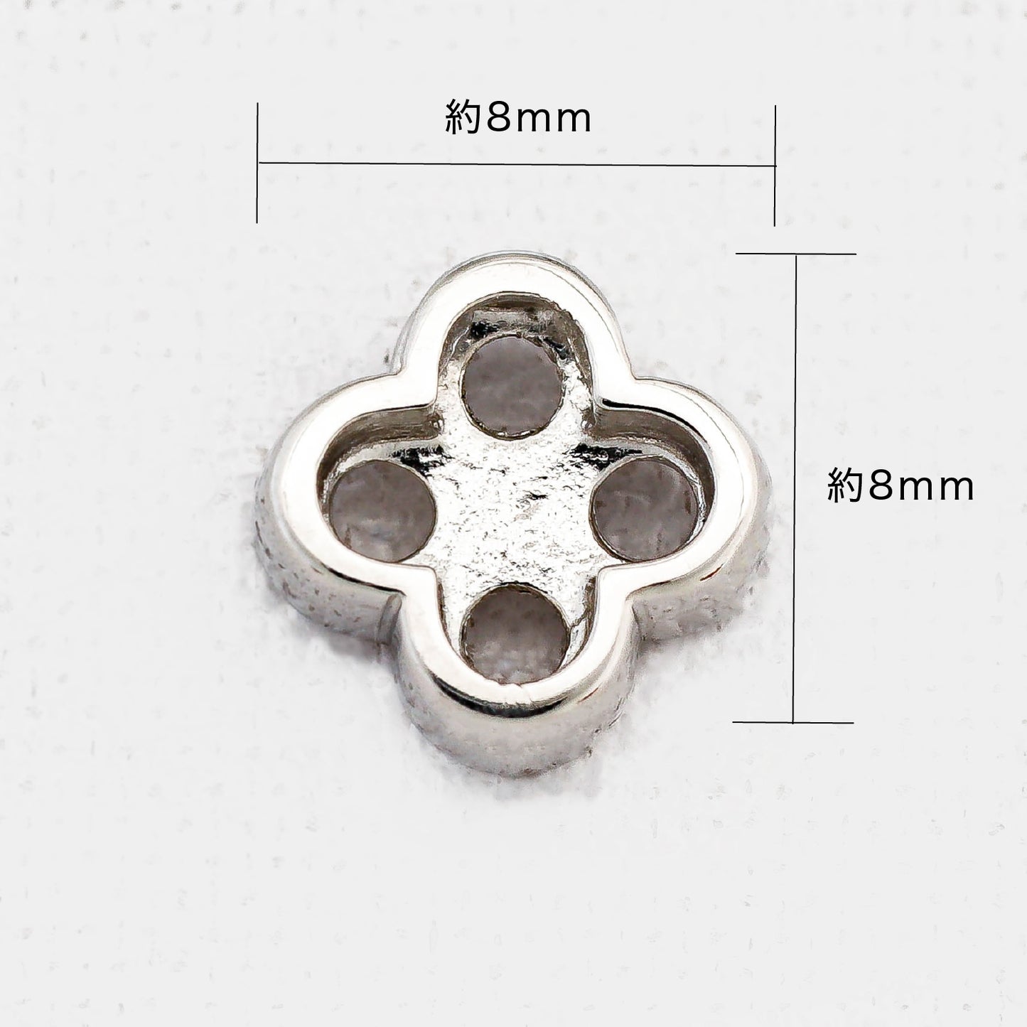 【空枠】2.5mm丸×4pc トップ | wkco-13