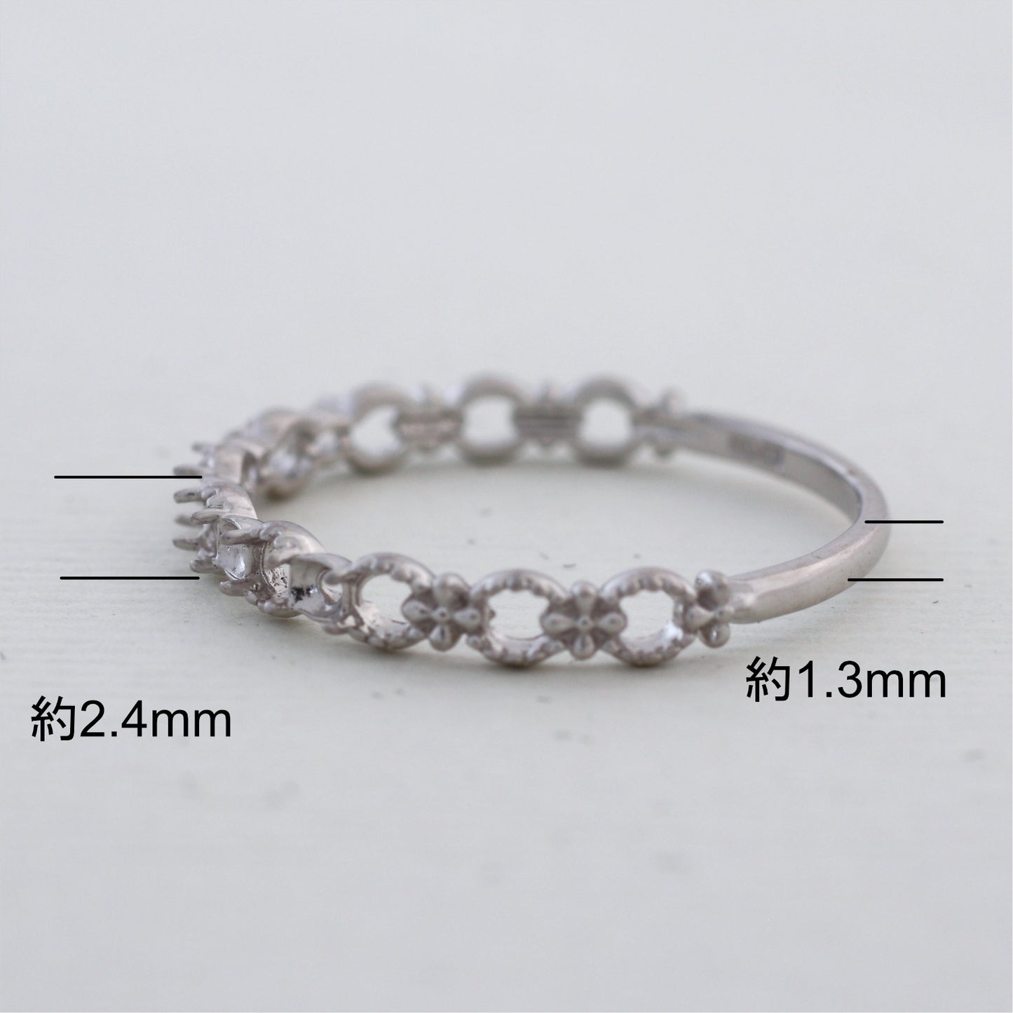 【空枠】2.0mm丸x5pc リング | wk35926