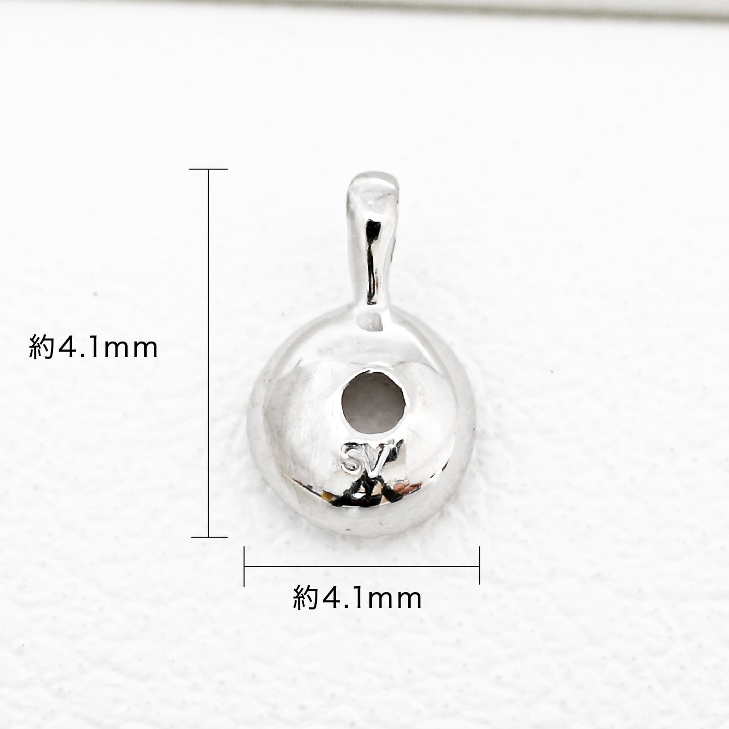 【空枠】2.3mm丸 0.05ct ペンダント | wk50666