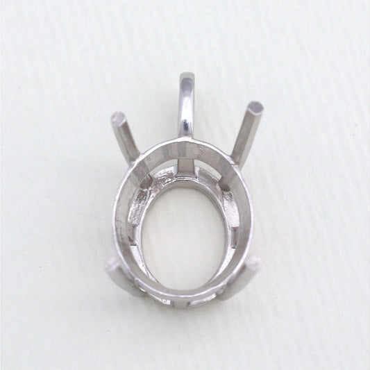 【空枠】11x9オーバル ペンダント | wkco-37