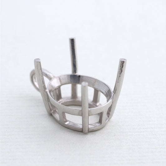 【空枠】11x9オーバル ペンダント | wkco-37