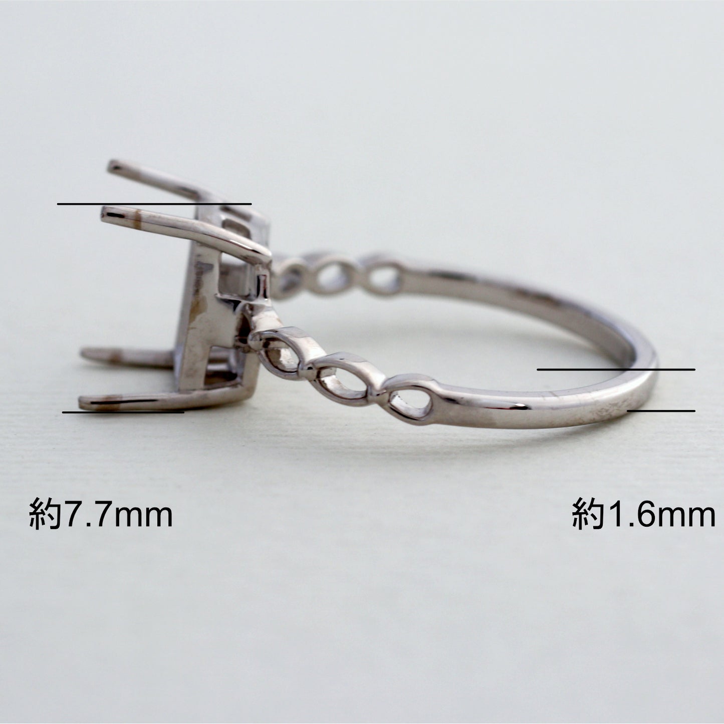 【空枠】8x6オクタゴン リング | wkcor-645