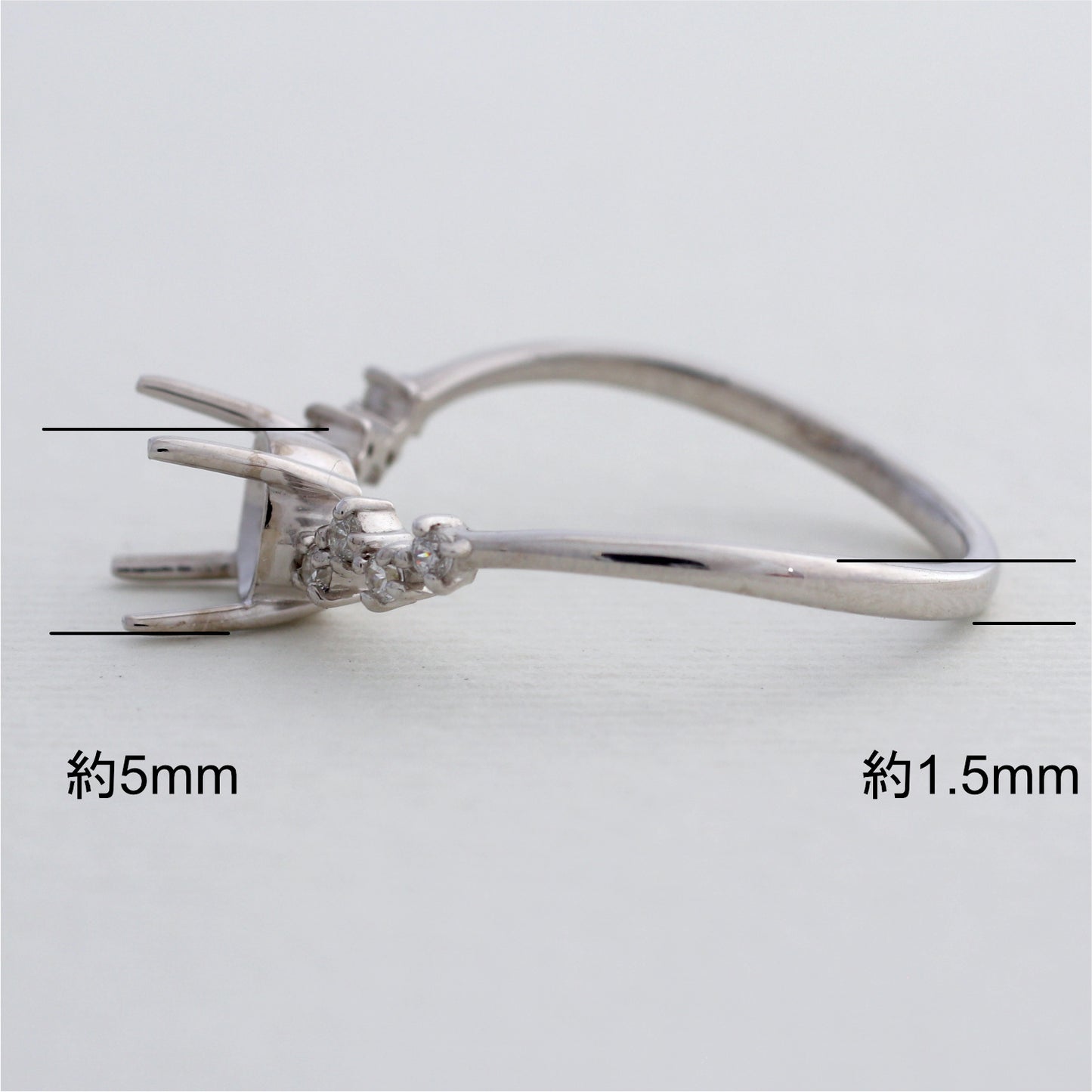 【空枠】5mm丸 リング | wkcor-647