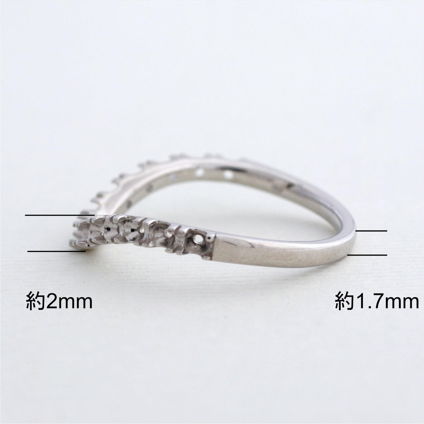 【空枠】2mm丸 リング | wkcor-648
