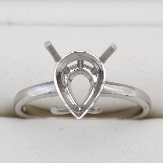 【空枠】10x7ペアシェイプ リング | wkcor-697