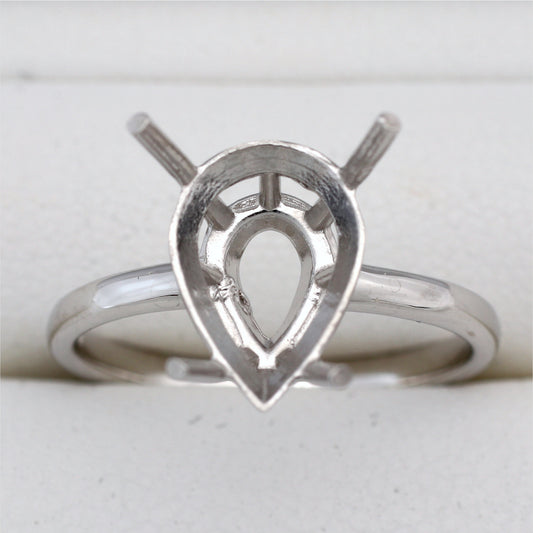 【空枠】12x8ペアシェイプ リング | wkcor-698