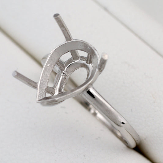 【空枠】12x8ペアシェイプ リング | wkcor-698