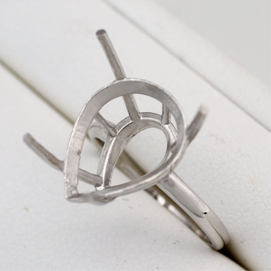 【空枠】16x12ペアシェイプ リング | wkcor-699