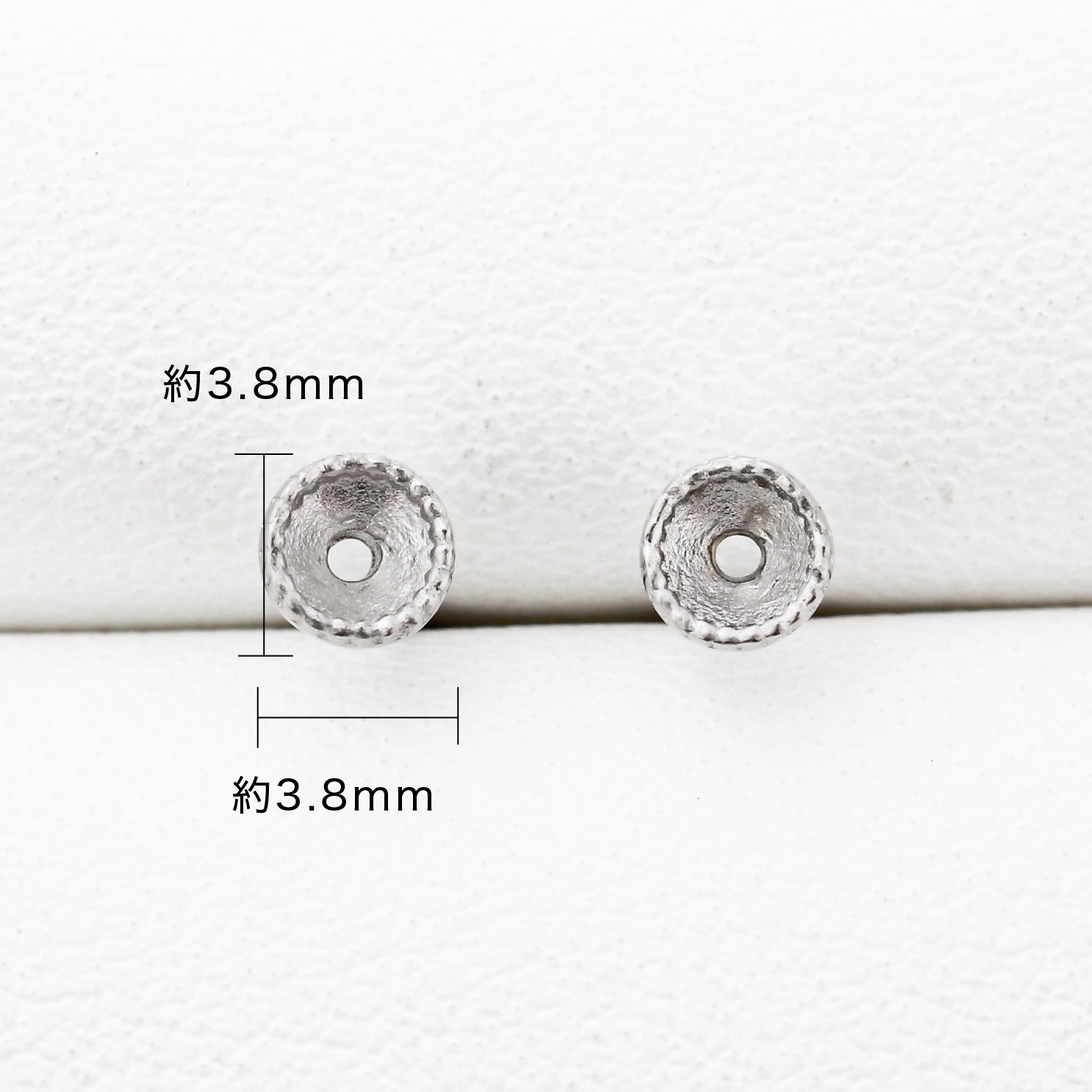 空枠】2.8mm丸 0.08ct x 2ピース ピアス | wkcp2679 – cococaru