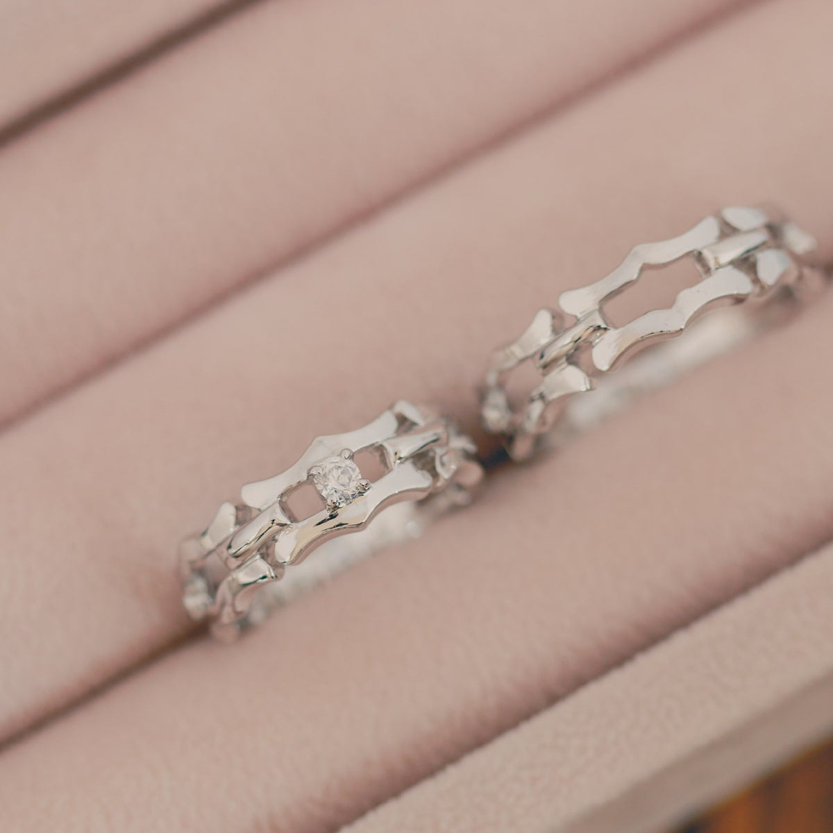 結婚指輪 ダイヤモンド 2本セット | 16877-16876