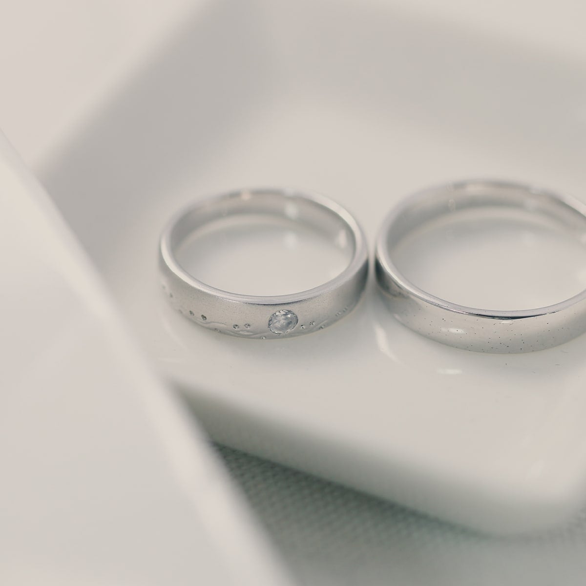 結婚指輪 ダイヤモンド 2本セット | 17822-17821