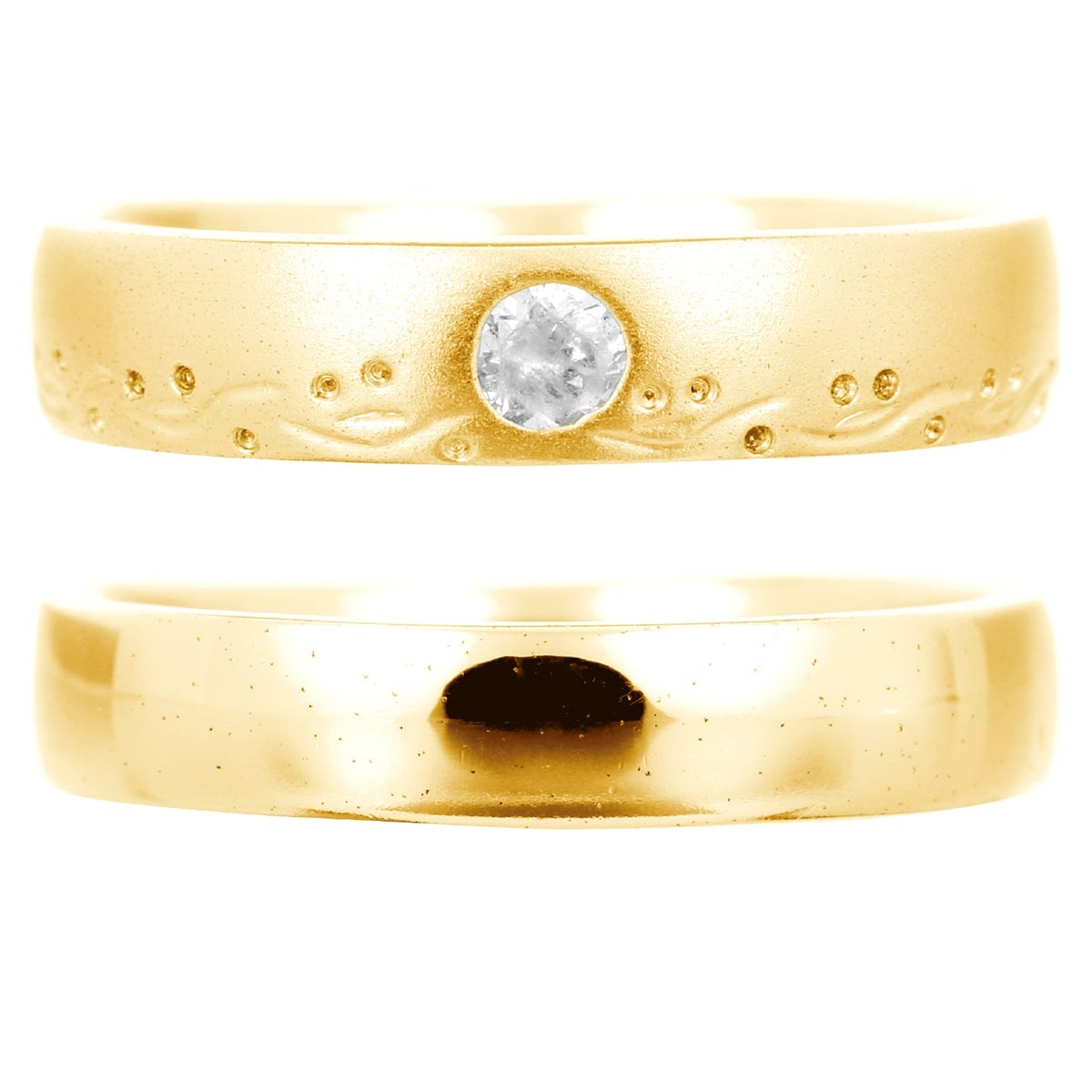 結婚指輪 ダイヤモンド 2本セット | 17822-17821