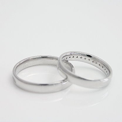 結婚指輪 ダイヤモンド 2本セット | 18341-18340