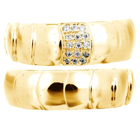 結婚指輪 ダイヤモンド 2本セット | 19267-19266