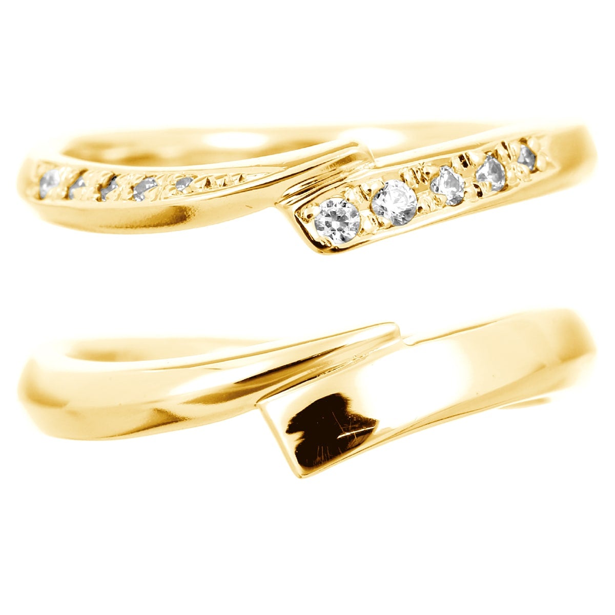 結婚指輪 ダイヤモンド 2本セット | 30145-30146