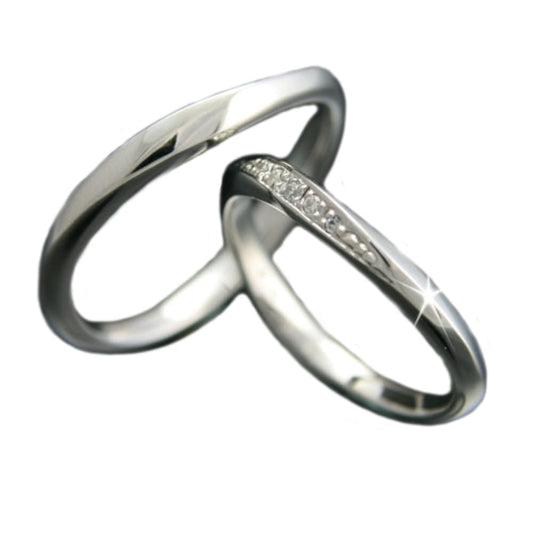 結婚指輪 ダイヤモンド 2本セット | 30198-30199