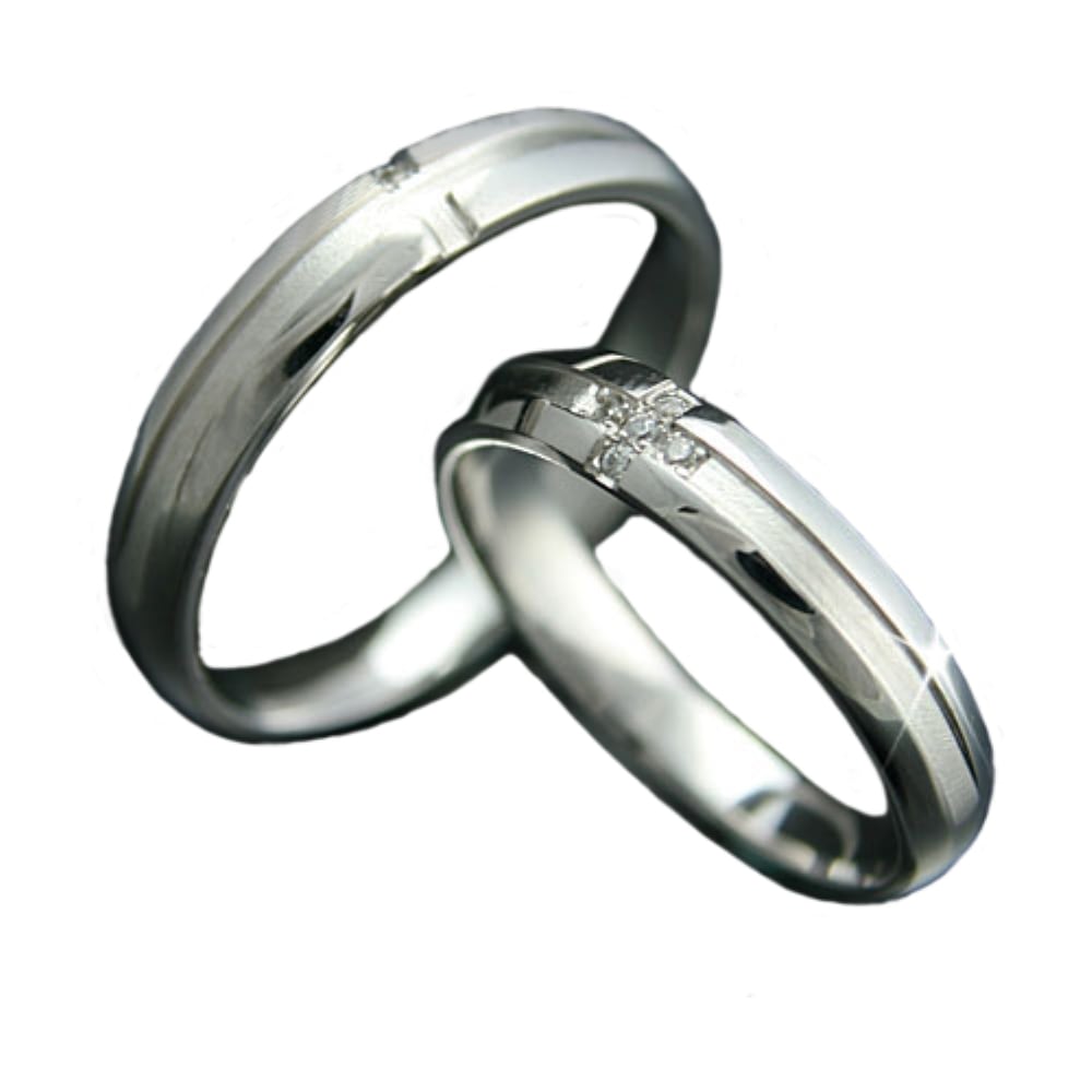 結婚指輪 ダイヤモンド 2本セット | 30373-30372