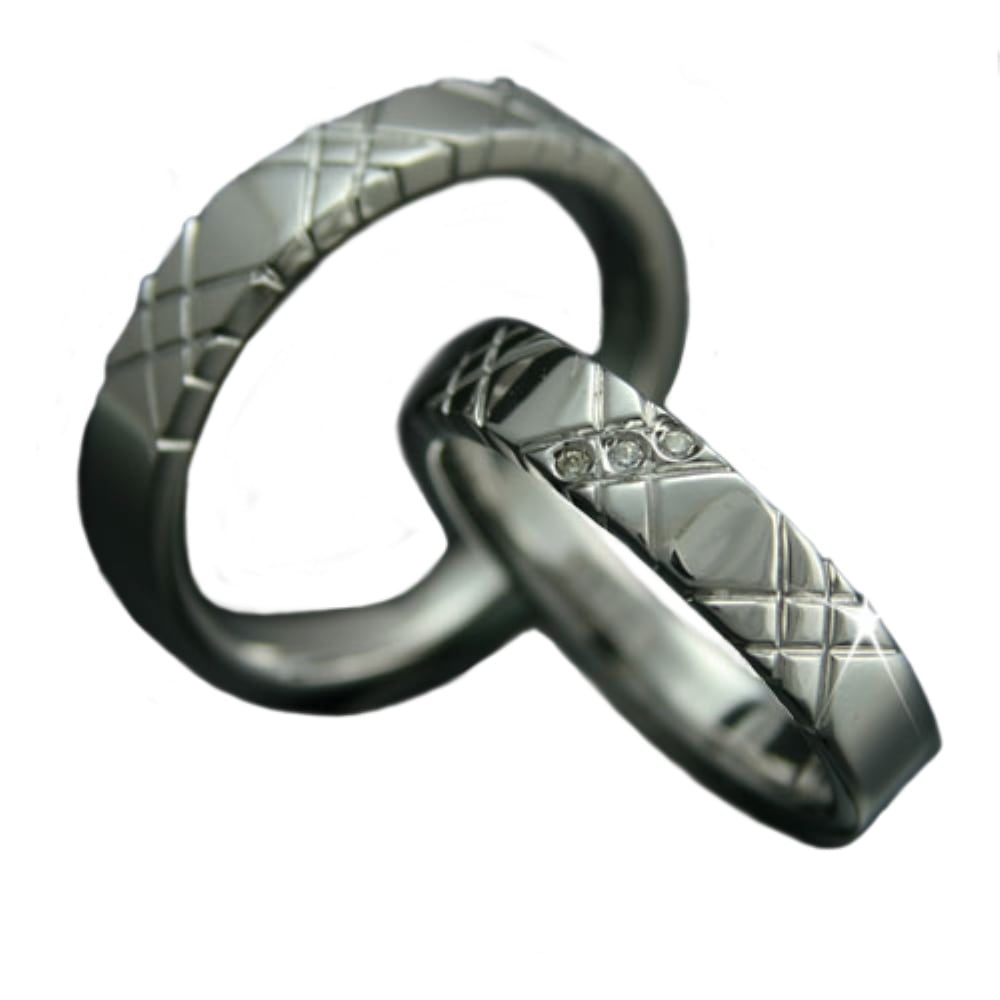 結婚指輪 ダイヤモンド 2本セット | 30428-30427